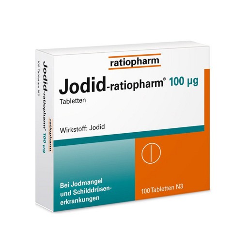 JODID-ratiopharm 100 µg Tabletten (100 Stk) - medikamente-per-klick.de