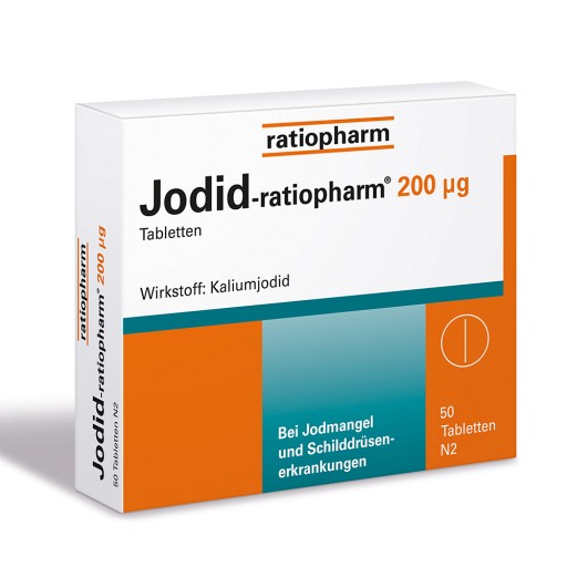 JODID-ratiopharm 200 µg Tabletten (50 Stk) - medikamente-per-klick.de