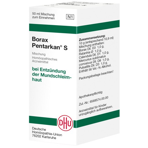 BORAX PENTARKAN S Mischung (50 ml) - medikamente-per-klick.de