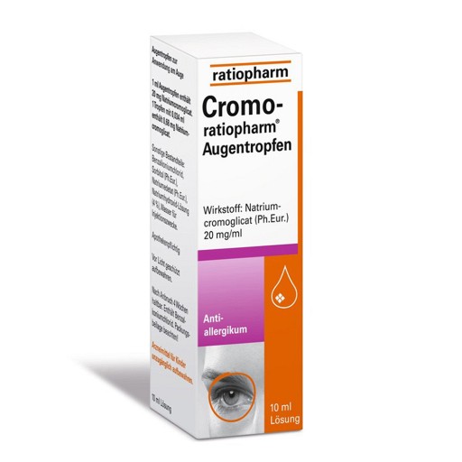 CROMO-RATIOPHARM Augentropfen (10 ml) - medikamente-per-klick.de