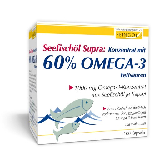 SEEFISCHÖL Supra m.60% Omega-3-Fetts.Weichkaps. (100 Stk) -  medikamente-per-klick.de