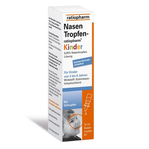 NASENTROPFEN-ratiopharm Kinder Konservier.frei (10 ml) -  medikamente-per-klick.de