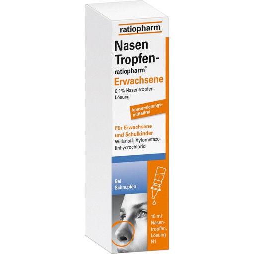 NASENTROPFEN-ratiopharm Erwachs.Konservier.frei (10 ml) -  medikamente-per-klick.de