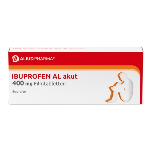 IBUPROFEN AL akut 400 mg Filmtabletten (20 St) - medikamente-per-klick.de