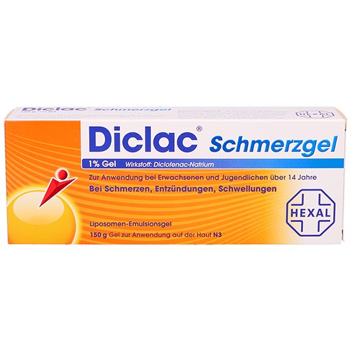 DICLAC Schmerzgel 1% (150 g) - medikamente-per-klick.de