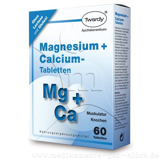 MAGNESIUM+CALCIUM Tabletten (60 Stk) - medikamente-per-klick.de