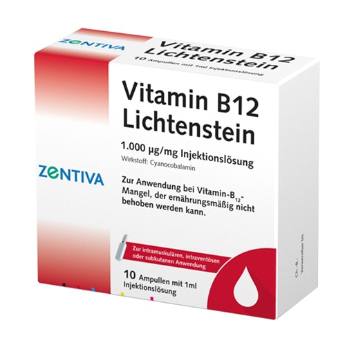 VITAMIN B12 1.000 µg Lichtenstein Ampullen (10X1 ml) -  medikamente-per-klick.de