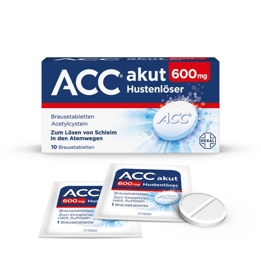 ACC akut 600 Brausetabletten (10 Stk) - medikamente-per-klick.de