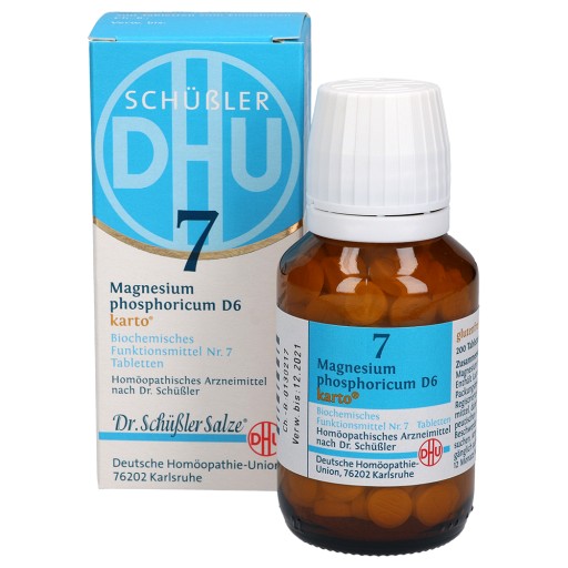 BIOCHEMIE DHU 7 Magnesium phosphoricum D 6 Tab.Ka. (200 Stk) -  medikamente-per-klick.de