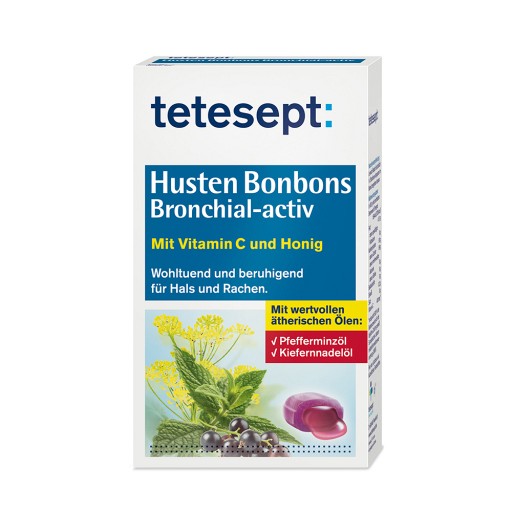 TETESEPT Husten Bonbons Bronchial-activ (100 g) - medikamente-per-klick.de