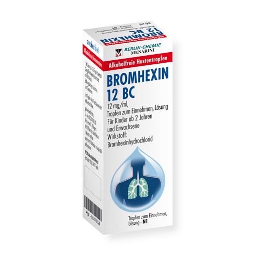 BROMHEXIN 12 BC Tropfen zum Einnehmen (50 ml) - medikamente-per-klick.de