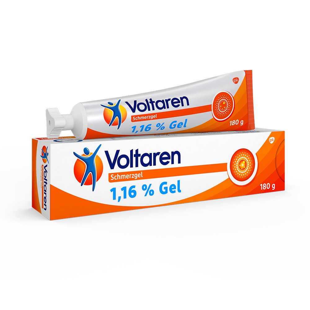 Voltaren Schmerzgel 11,6 mg/g Gel mit Diclofenac (180 g) -  medikamente-per-klick.de