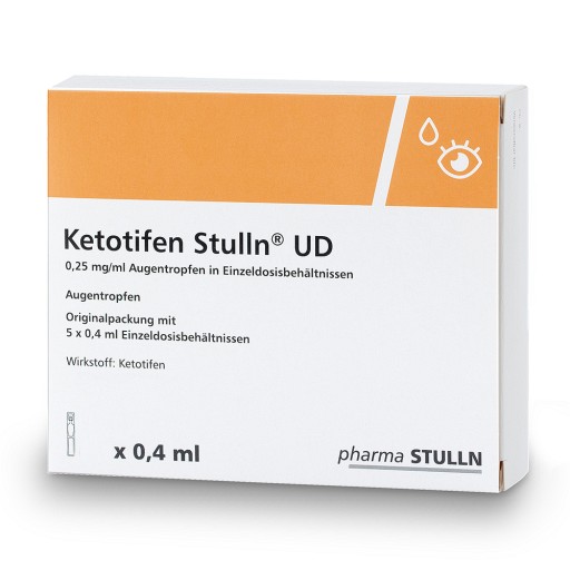 KETOTIFEN Stulln UD Augentropfen Einzeldosispip. (10X0.4 ml) -  medikamente-per-klick.de