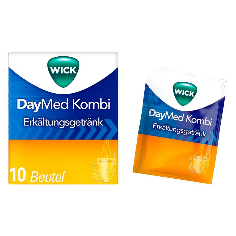WICK DayMed Kombi Erkältungsgetränk (10 Stk) - medikamente-per-klick.de