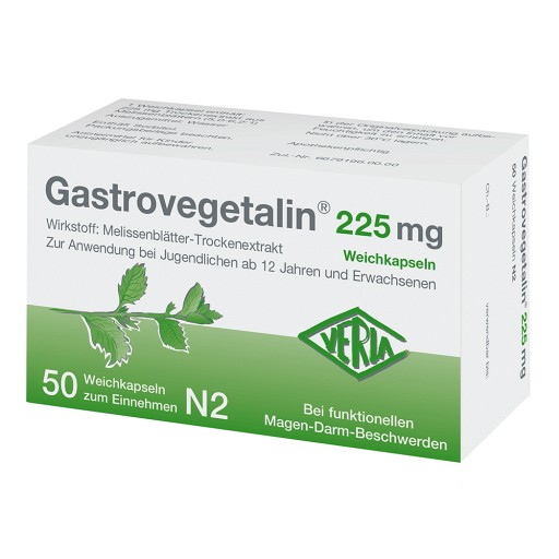 GASTROVEGETALIN 225 mg Weichkapseln (50 Stk) - medikamente-per-klick.de