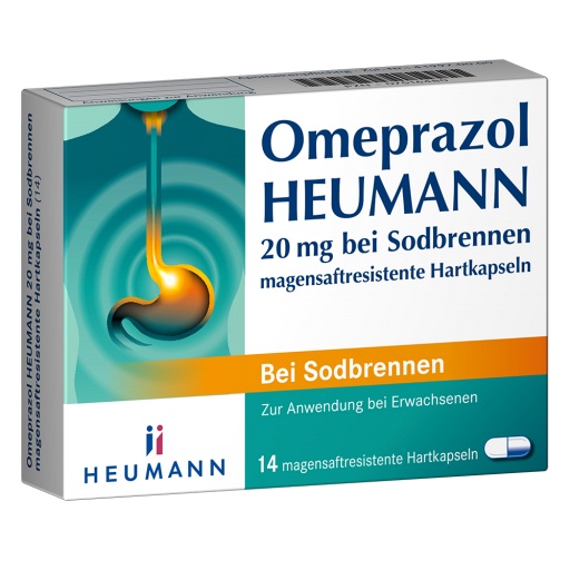 Omeprazol Heumann 20 mg bei Sodbrennen
