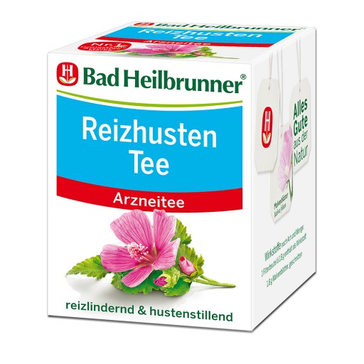 BAD HEILBRUNNER Reizhusten Tee Filterbeutel (8X1.8 g) -  medikamente-per-klick.de