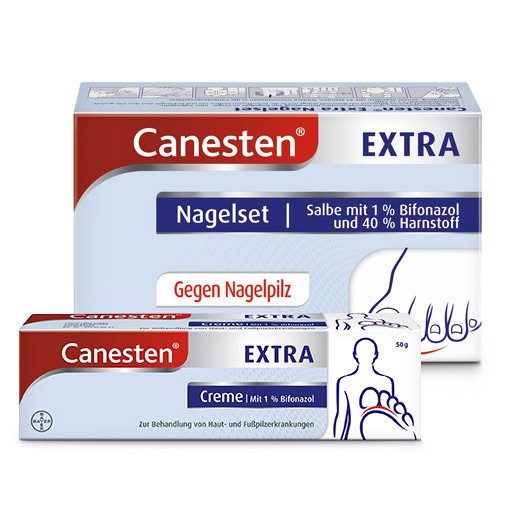 CANESTEN EXTRA NAGELSET + CANESTEN EXTRA CREME 50G ( AKTION Stk) -  medikamente-per-klick.de