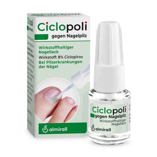 CICLOPOLI gegen Nagelpilz wirkstoffhalt.Nagellack (3.3 ml) - medikamente -per-klick.de