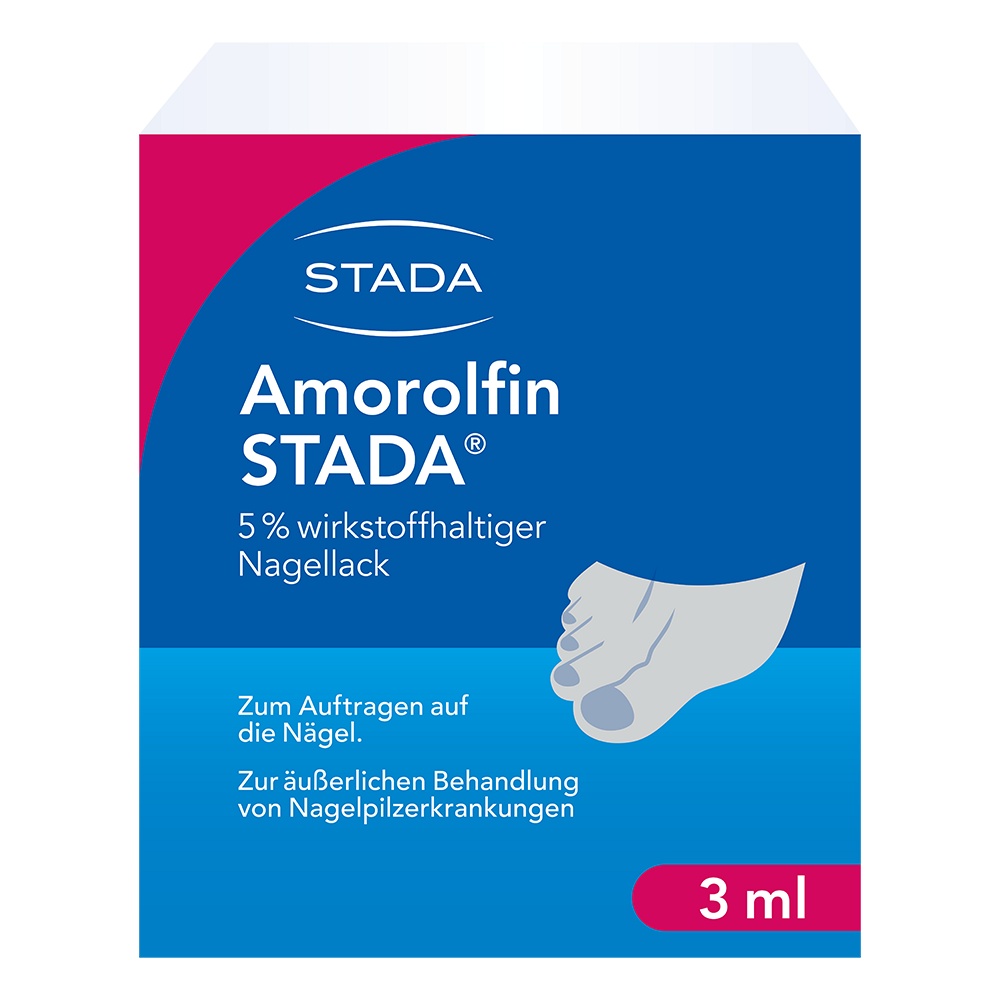 Amorolfin STADA 5% wirkstoffhaltiger Nagellack bei Nagelpilz (3 ml) -  medikamente-per-klick.de