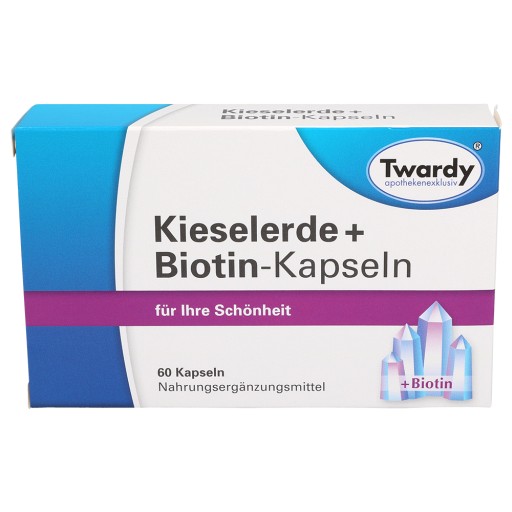 KIESELERDE+BIOTIN Kapseln (60 Stk) - medikamente-per-klick.de