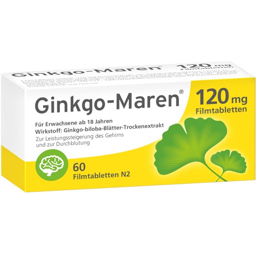 Ginkgo-Maren® 120 mg Filmtabletten - medikamente-per-klick.de