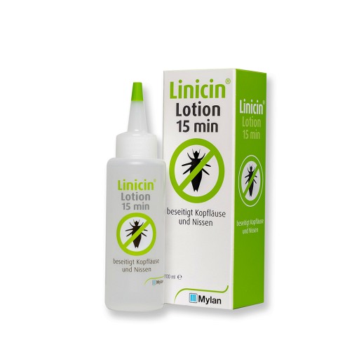 LINICIN Lotion 15 Min. ohne Läusekamm (100 ml) - medikamente-per-klick.de