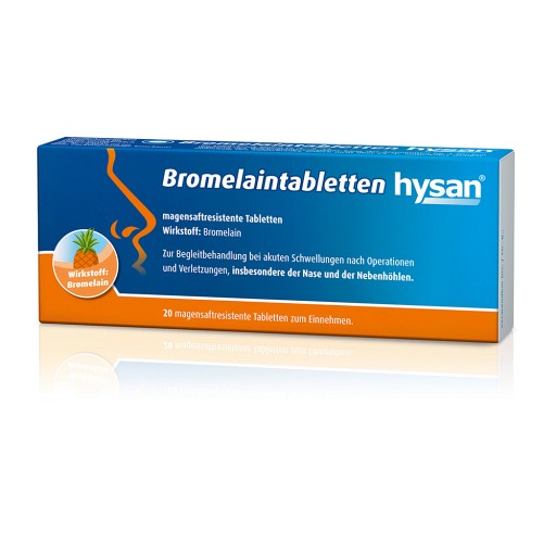 BROMELAIN TABLETTEN hysan magensaftres.Tabletten (20 Stk) -  medikamente-per-klick.de