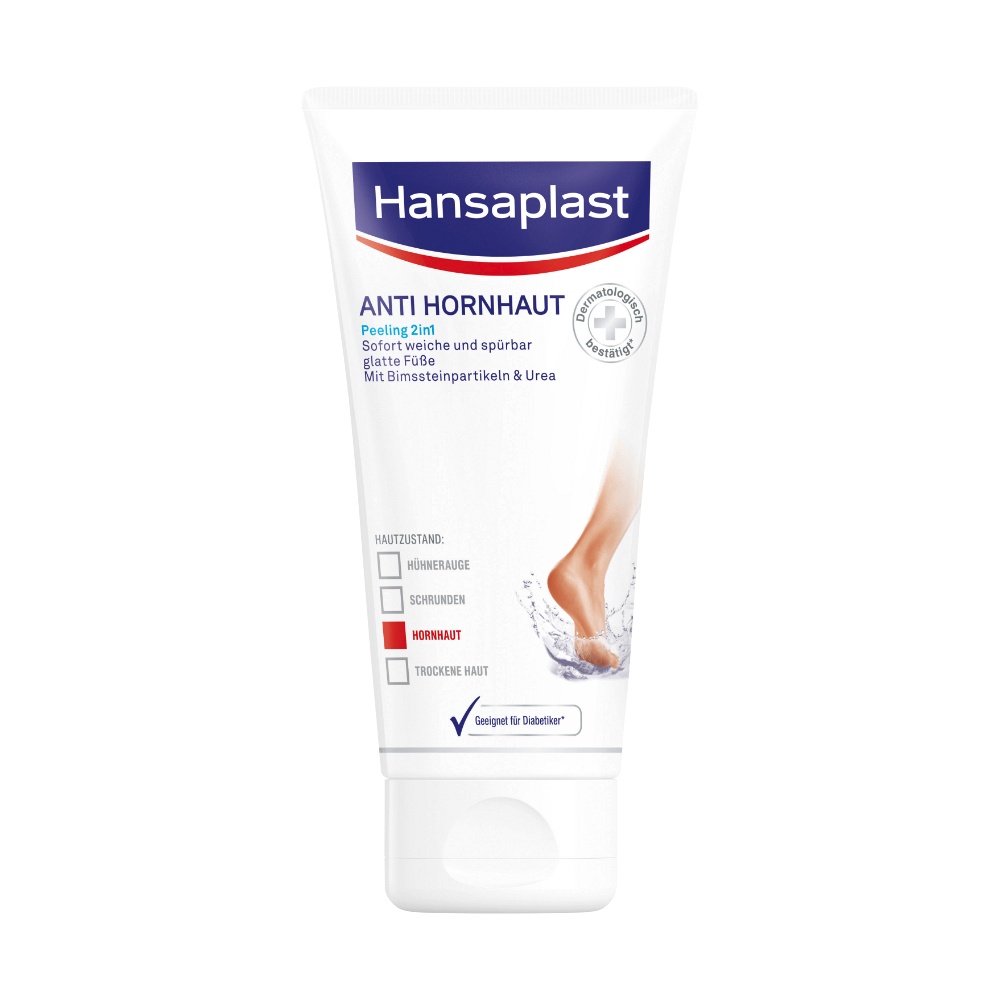 HANSAPLAST Anti-Hornhaut Peeling 2in1 Foot Expert (75 ml) -  medikamente-per-klick.de
