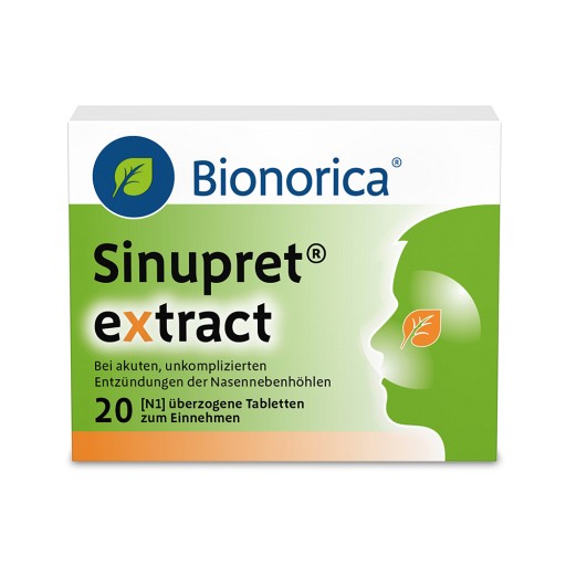 SINUPRET extract überzogene Tabletten (20 St) - medikamente-per-klick.de