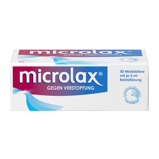 Microlax Abführmittel bei Verstopfung (50X5 ml) - medikamente-per-klick.de