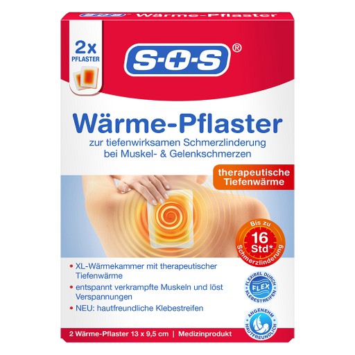 SOS WÄRME-Pflaster (2 Stk) - medikamente-per-klick.de