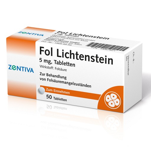 FOL Lichtenstein 5 mg Tabletten (50 Stk) - medikamente-per-klick.de