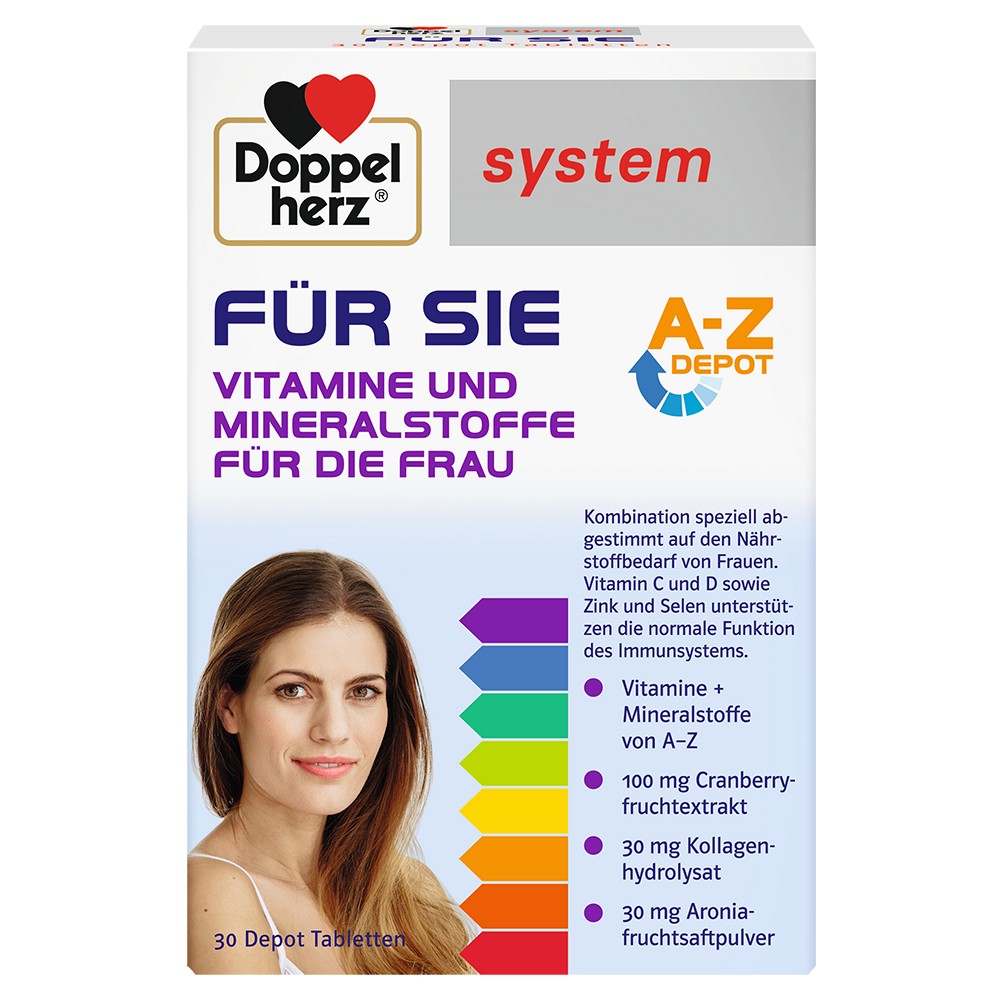 DOPPELHERZ für SIE system Tabletten (30 Stk) - medikamente-per-klick.de