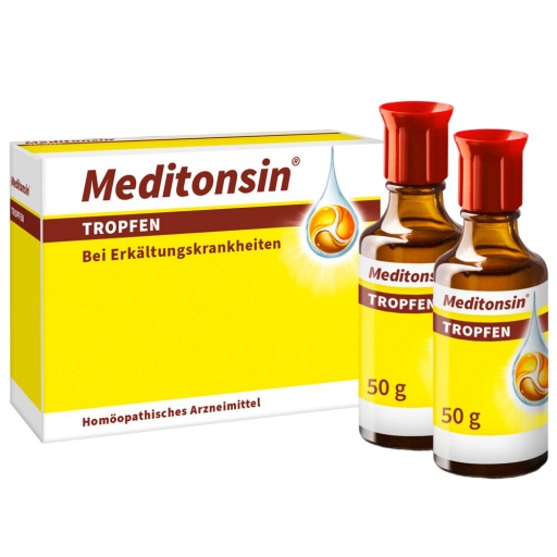 Meditonsin Tropfen bei ersten Anzeichen einer Erkältung (2X50 g) -  medikamente-per-klick.de