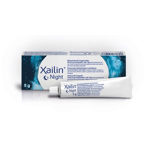 XAILIN Night Augensalbe (1X5 g) - medikamente-per-klick.de