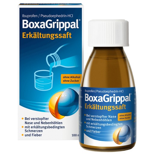 BOXAGRIPPAL Erkältungssaft (100 ml) - medikamente-per-klick.de