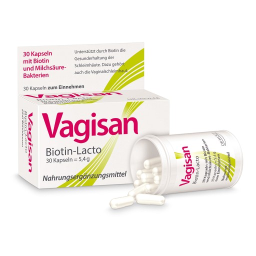 VAGISAN Biotin-Lacto Kapseln (30 Stk) - medikamente-per-klick.de