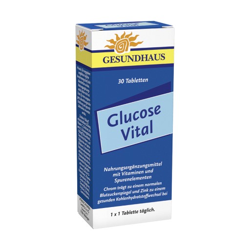 GESUNDHAUS Glucose Vital Tabletten (30 Stk) - medikamente-per-klick.de