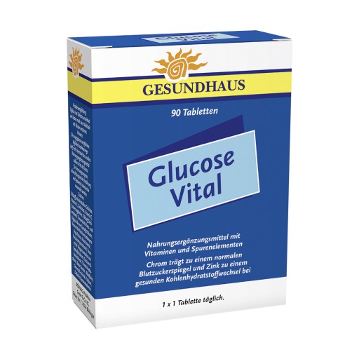 GESUNDHAUS Glucose Vital Tabletten (90 Stk) - medikamente-per-klick.de