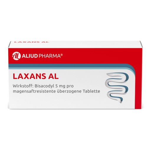 LAXANS AL magensaftresistente überzogene Tabletten (200 Stk) -  medikamente-per-klick.de
