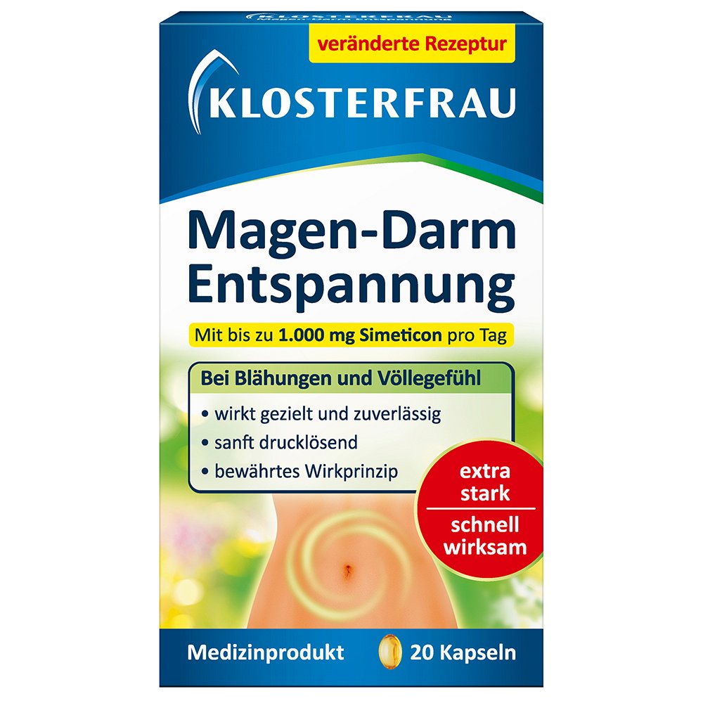 KLOSTERFRAU Magen-Darm Entspannung Kapseln (20 Stk) -  medikamente-per-klick.de