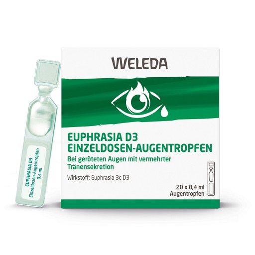 EUPHRASIA D3 Einzeldosen-Augentropfen (20X0.4 ml) - medikamente-per-klick.de