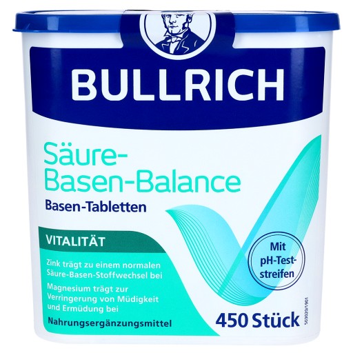 BULLRICH Säure Basen Balance Tabletten (450 Stk) - medikamente-per-klick.de