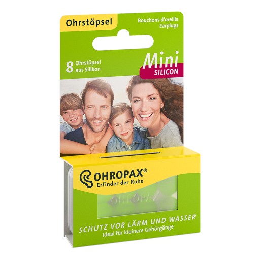 OHROPAX mini SILICON Ohrstöpsel (8 Stk) - medikamente-per-klick.de