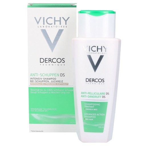 VICHY DERCOS Anti-Schuppen Shampoo trock.Kopfhaut (200 ml) -  medikamente-per-klick.de