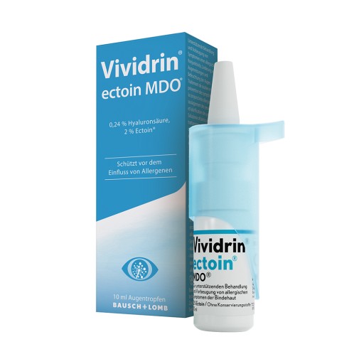 Vividrin ectoin MDO Augentropfen - allergisch gereizte Augen (1X10 ml) -  medikamente-per-klick.de