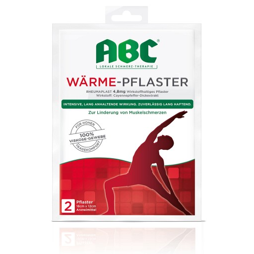 ABC Wärme-Pflaster 4,8 mg (2 Stk) - medikamente-per-klick.de