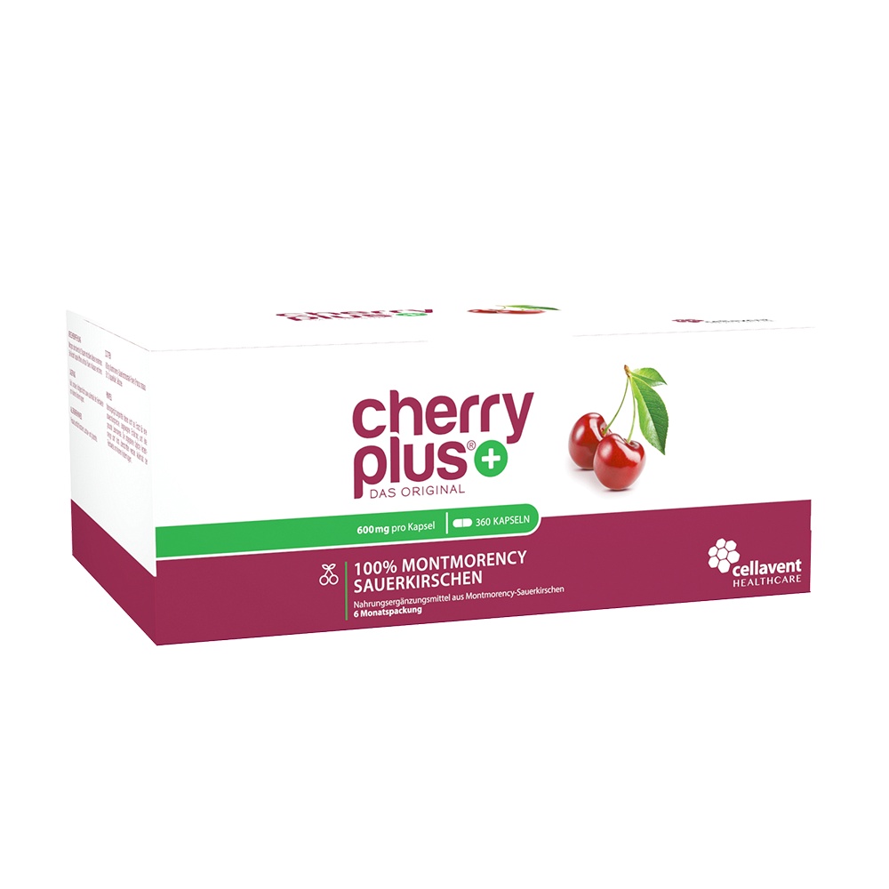 Cherry PLUS - Montmorency Sauerkirsch Kapseln (360 Stk) -  medikamente-per-klick.de