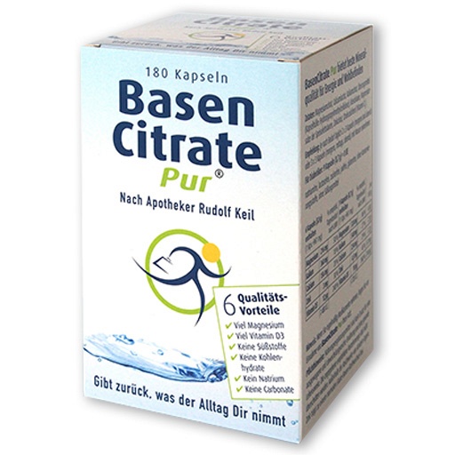 BASEN CITRATE Pur n.Apotheker Rudolf Keil Kapseln (180 Stk) -  medikamente-per-klick.de